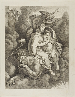 Dante og Vergil på Geryon