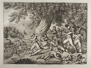 Briganti sorpresa della Forza ( Soldater overrasker røvere )