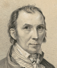 Veit Hanns Schnorr von Carolsfeld: Selvportræt 1830, udsnit