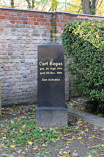 Carl Begas, gravmæle, Alter Domfriedhof St. Hedwig i Berlin