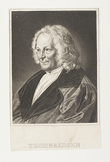Portræt af Thorvaldsen